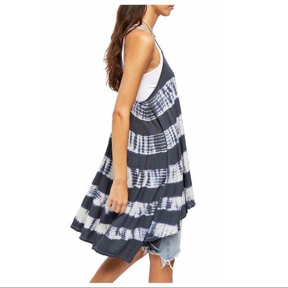 FREE PEOPLE BOHO FLOWY TUNIC TANK KNIT MINI A3C - Picture 10 of 16